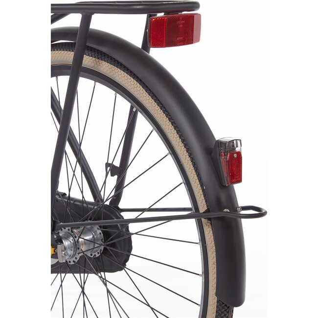 Cortina  U4 Heren Transportfiets H50 Jet Black Matte 3Versnellingen