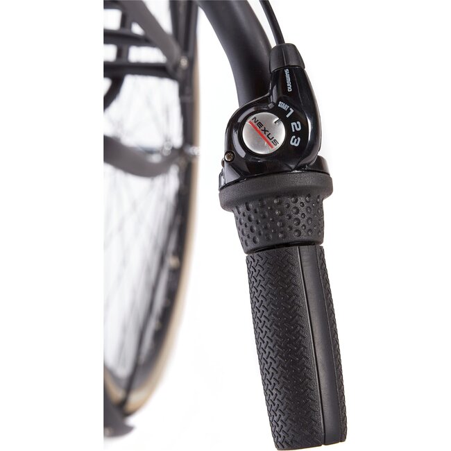 Cortina  U4 Heren Transportfiets H50 Jet Black Matte 3Versnellingen