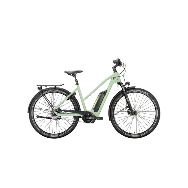 T32e Elektrische Fiets Uni 500Wh Soft Green Matt 7Versnellingen