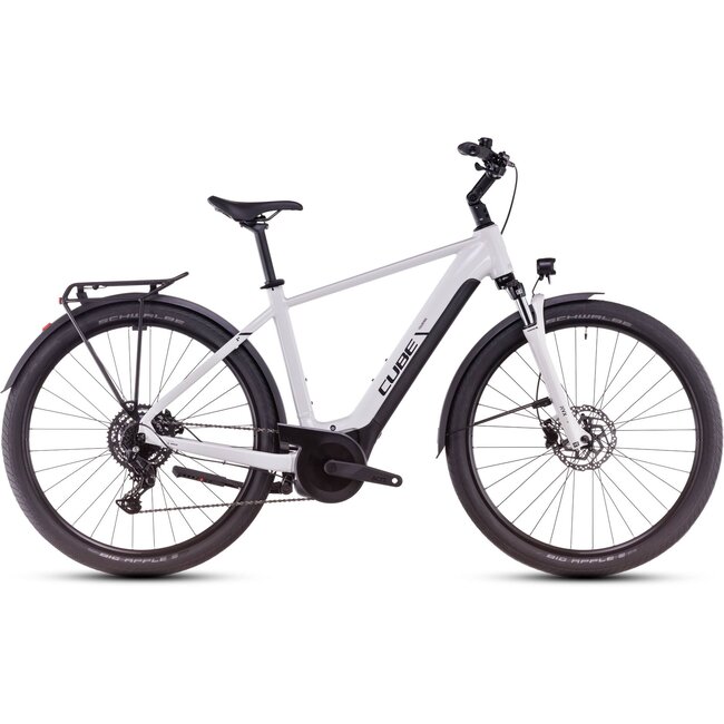 Cube  Touring Hybrid One elektrische fiets Wit 9Versnellingen