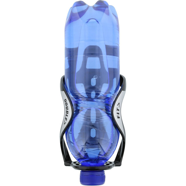 bidonhouder DoubleFit zwart