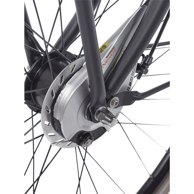 Cortina  U4 Transport Jet Black Matte ND7 herenfiets