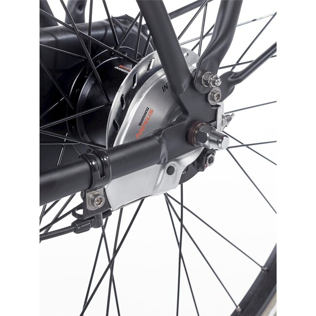 Cortina  U4 Transport Jet Black Matte ND7 herenfiets