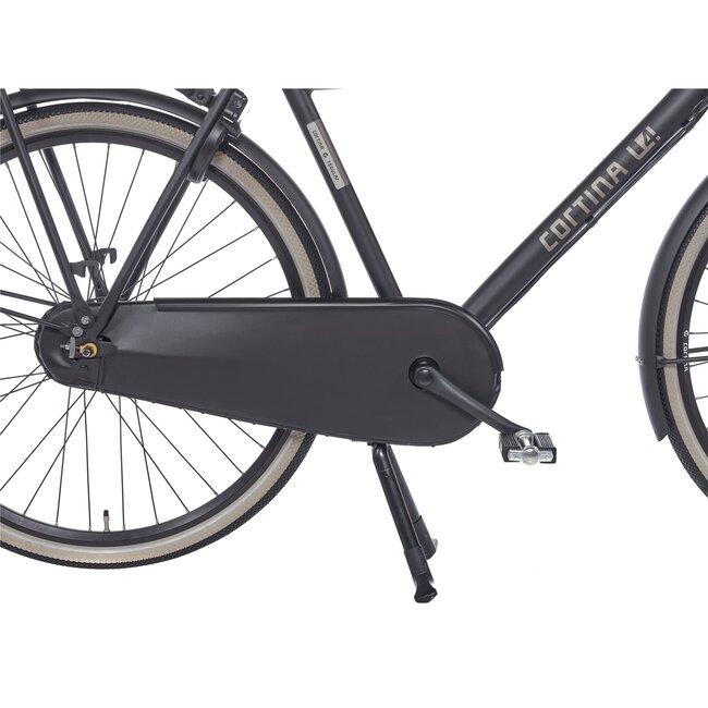 Cortina  U4 Transport Jet Black Matte ND7 herenfiets