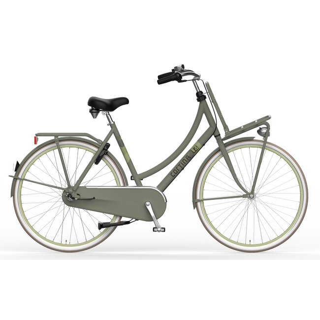Cortina  U4 transportfiets Mat Groen 3Versnellingen