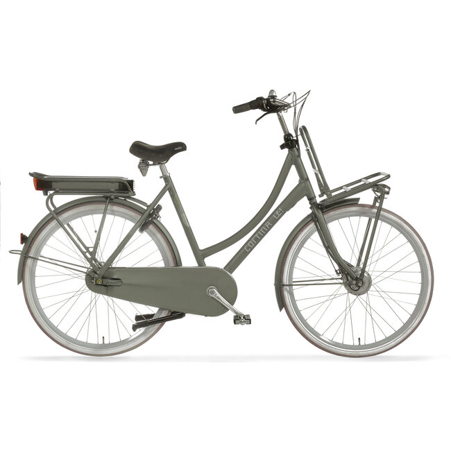 Cortina  E-U4 Elektrische Transportfiets Mat Groen 7Versnellingen