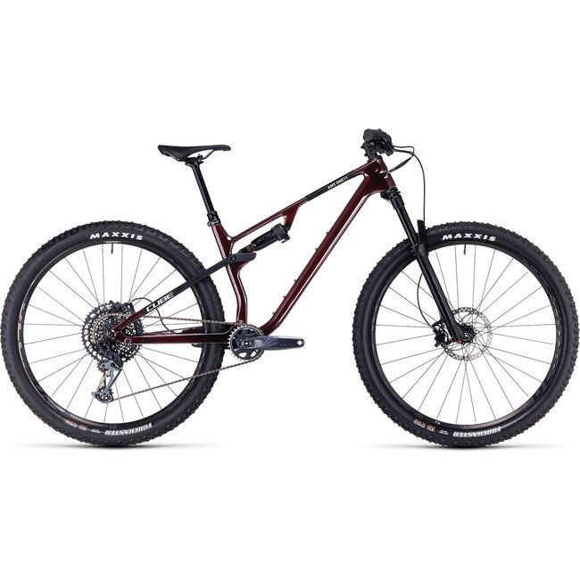 Cube  Ams One11 C68X Pro MTB 29 inch Carbon Rood 12Versnellingen
