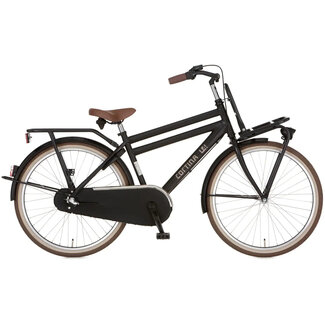 Cortina  U4 Mini Jongens Transportfiets Jet Black Matte RN3