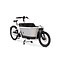 Carqon bakfiets Cruise D2 Elektrische Bakfiets Derailleur 1x400Wh Wit