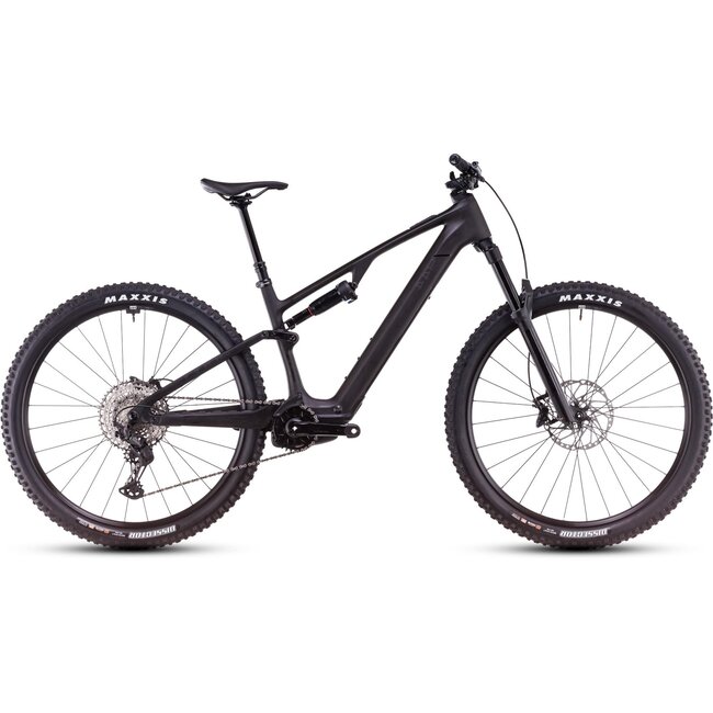 Cube  Ams Hybrid One44 C68X Race 400X e-mtb Zwart