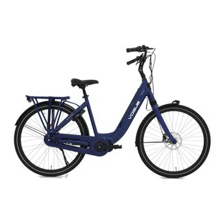 Vogue  Mestengo Elektrische Damesfiets 8V Zwart/Grijs/Blauw