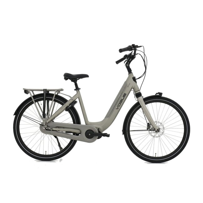 Vogue  Mestengo Elektrische Damesfiets 8V Zwart/Grijs/Blauw