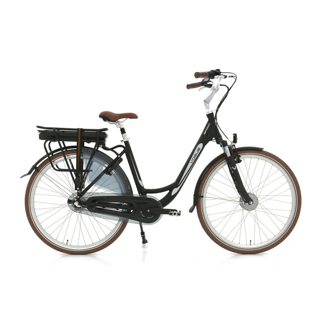 Vogue  Basic Elektrische Damesfiets 7V Zwart/Groen/Grijs