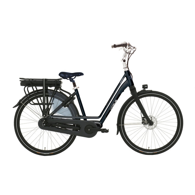 Vogue  Zenda Elektrische Damesfiets 8V Zwart/Blauw