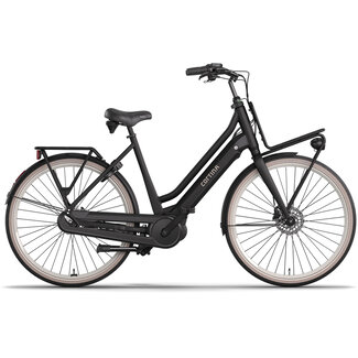 Cortina  E-U4 Next Elektrische Transportfiets Zwart Mat DB7 AL MM