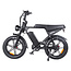 V8 Pro Elektrische Fatbike 7Versnellingen Zwart