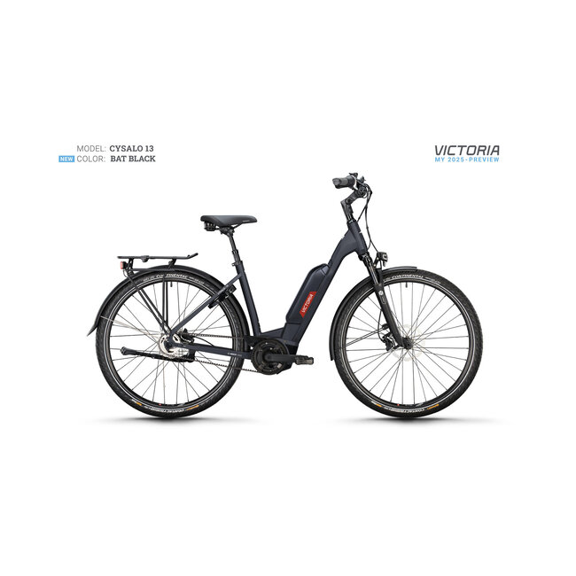 Victoria  CYSALO 13 E Bike Uni bat zwart 545 Wh