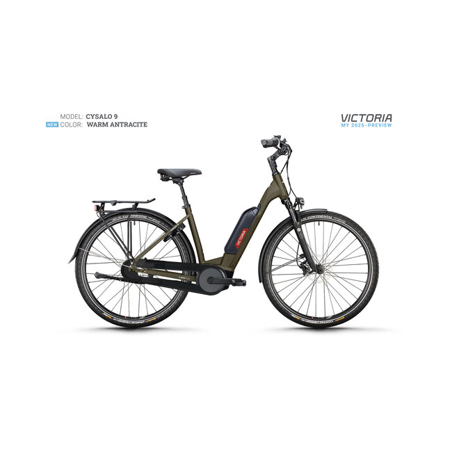 Victoria  Cysalo 9 E Bike Uni warm antracite 545 Wh