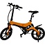 Bohlt elektrische vouwfiets X160 oranje 16 inch Uni