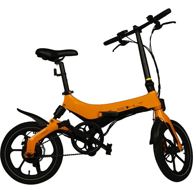 Bohlt elektrische vouwfiets X160 oranje 16 inch Uni