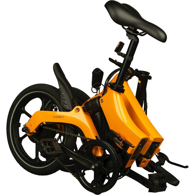Bohlt elektrische vouwfiets X160 oranje 16 inch Uni