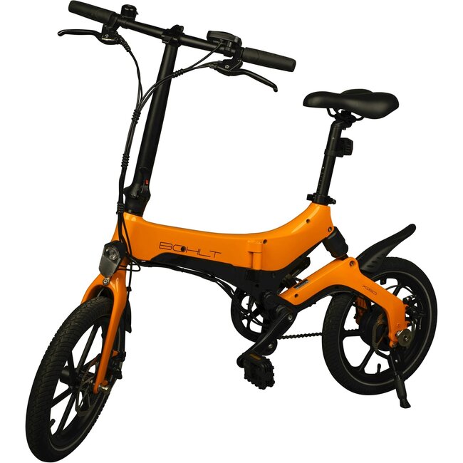 Bohlt elektrische vouwfiets X160 oranje 16 inch Uni