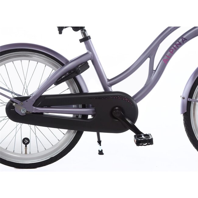 Alpina Kinderfietsen Ocean Hazy Lavender Matt 20 inch meisjesfiets
