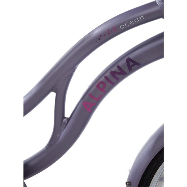 Alpina Kinderfietsen Ocean Hazy Lavender Matt 20 inch meisjesfiets