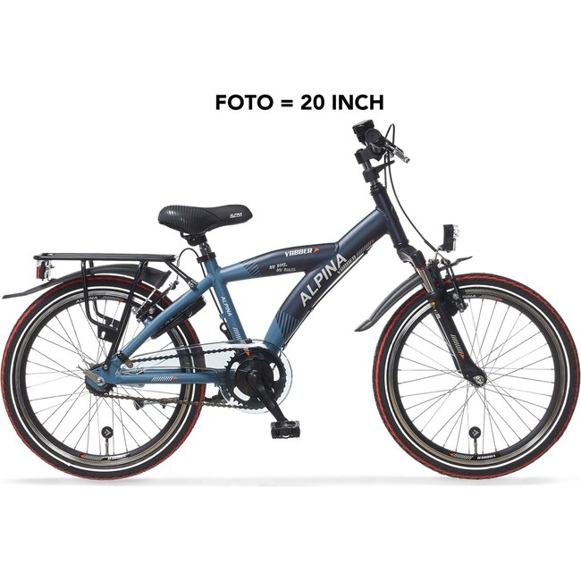 Alpina Kinderfietsen Yabber Stone Blue Matt - Navy Blue Matt 18 inch jongensfiets
