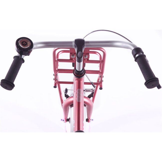 Alpina Kinderfietsen Cargo Berry Red Matt 18 inch meisjesfiets