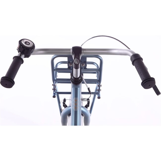 Alpina Kinderfietsen Cargo Steel Blue Matt 18 inch meisjesfiets