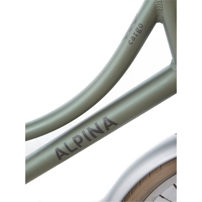 Alpina Kinderfietsen Cargo Velvet Green Matt 22 inch meisjesfiets