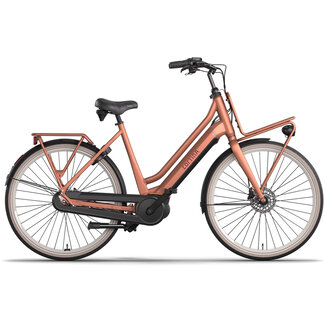 Cortina  E-U4 Next Elektrische Transportfiets Metallic Peach Matt DB7 AL MM
