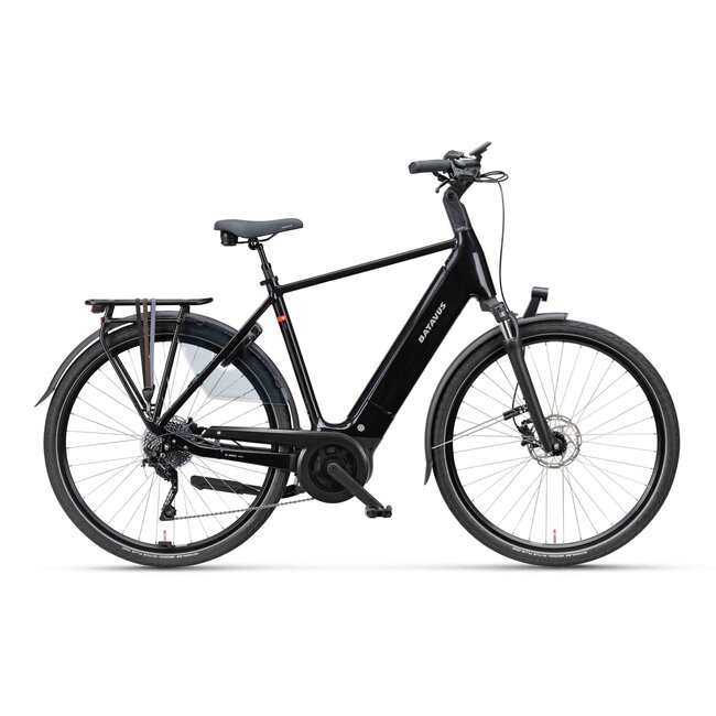Batavus  Finez E-go Power Sport Bes3 herenfiets Zwart glans 61