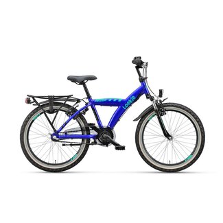 Loekie  Snake 22" Jongensfiets 3 Blauw 34