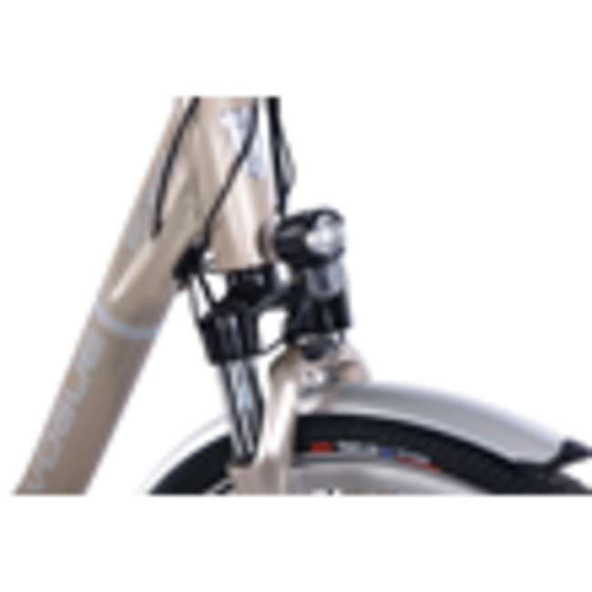 Vogue  Vogue Premium Elektrische Damesfiets Champagne