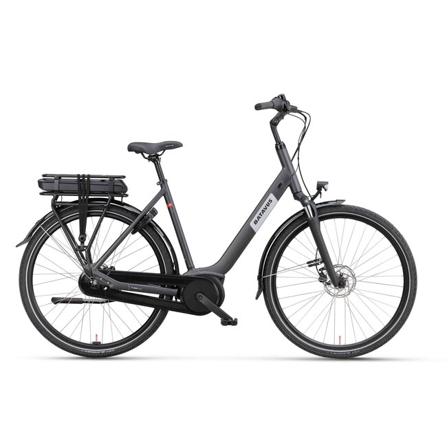 Batavus  Altura E-go Plus Bes3 Flex accu Lage instap 7 Zwart mat