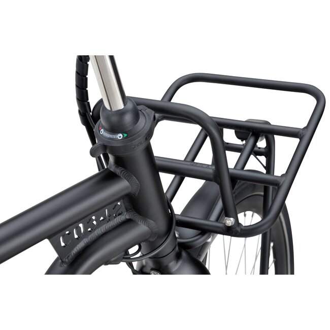 Batavus  Quip Extra Cargo E-go Incl 400wh Dames  Zwart mat