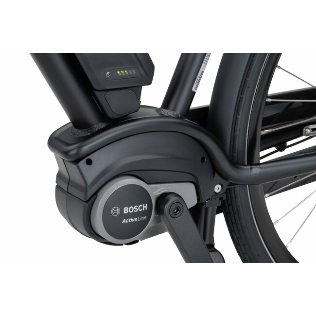 Batavus  Quip Extra Cargo E-go Incl 400wh Dames  Zwart mat