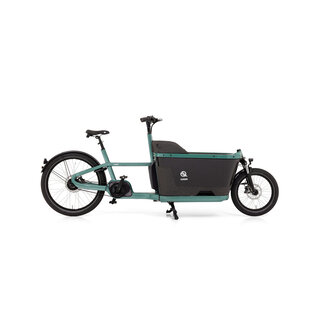 Carqon bakfiets Cruise Elektrische Bakfiets Enviolo 545Wh Uni 1 Petrol