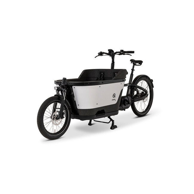 Carqon bakfiets Cruise 400Wh – Elektrische Bakfiets Der10V Zwart