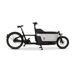 Carqon bakfiets Cruise 400Wh – Elektrische Bakfiets Der10V Zwart