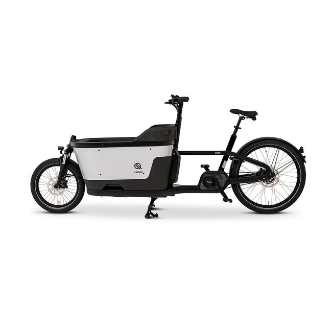 Carqon bakfiets Cruise 400Wh – Elektrische Bakfiets Der10V Zwart
