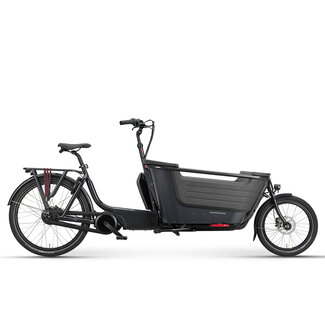 Batavus  Fier 2 Elektrische Bakfiets enviolo Flex accu Uni 1 Zwart