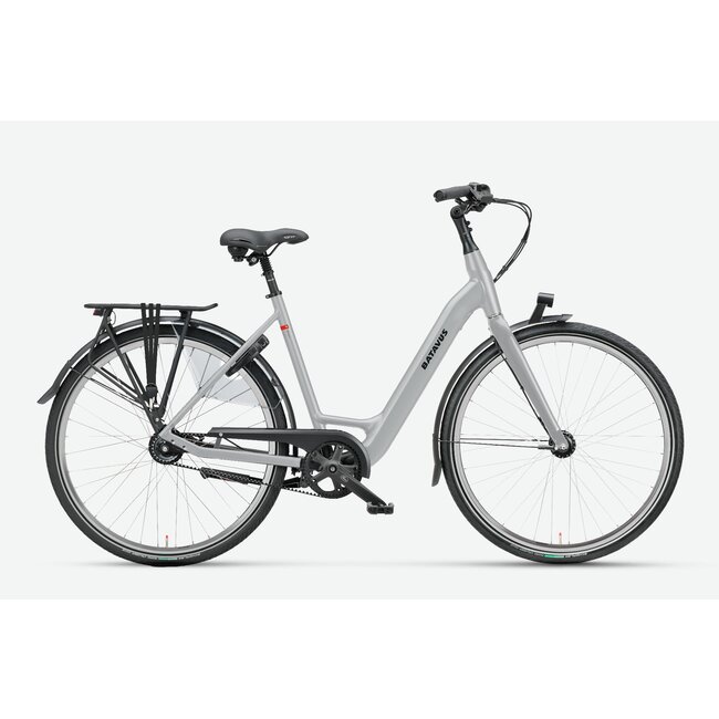 Batavus  Finez Holiday Exclusive Lage instap 7 Zilver