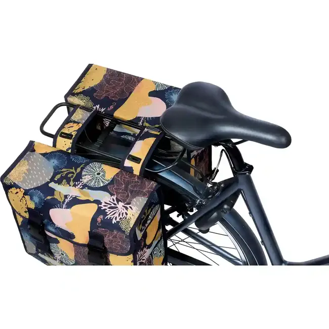 Basil fietstas dubbel Mara XL Reef night bleu 35L