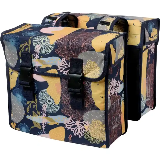 fietstas dubbel Mara XL Reef night bleu 35L