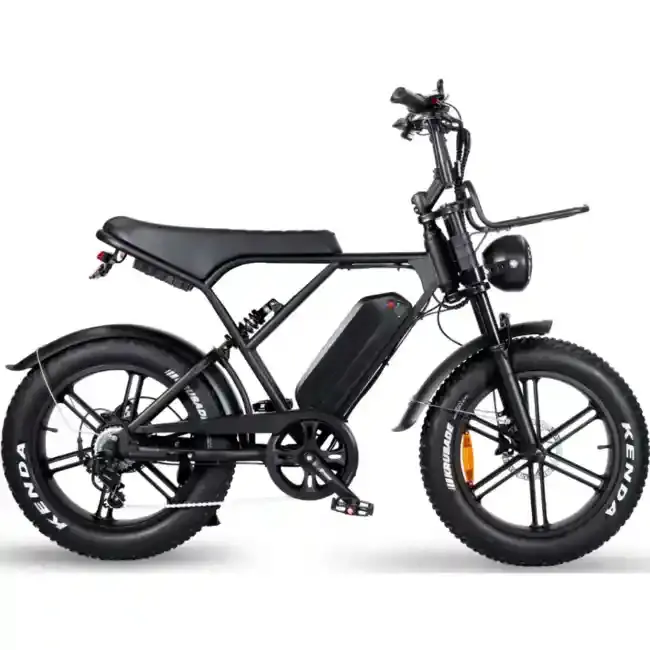 H9 Elektrische Fatbike 3.0 Zwart 7Versnellingen