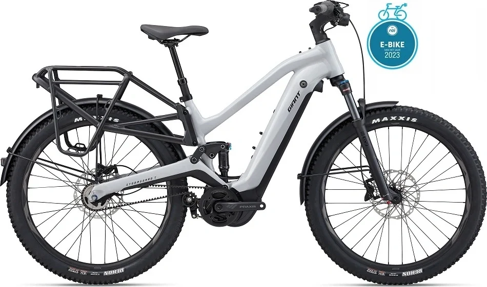 Giant Stormguard E+ 2  Grijs - E Bike van het jaar 2023