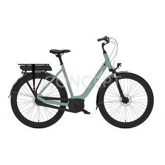 Batavus  Altura CP Plus Flex accu Dames 7 Grey Turquoise matt Batavus  Altura CP Plus Flex accu Dames 7 Grey Turquoise matt